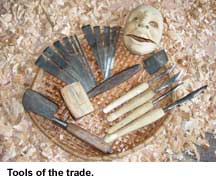 tools used in carving